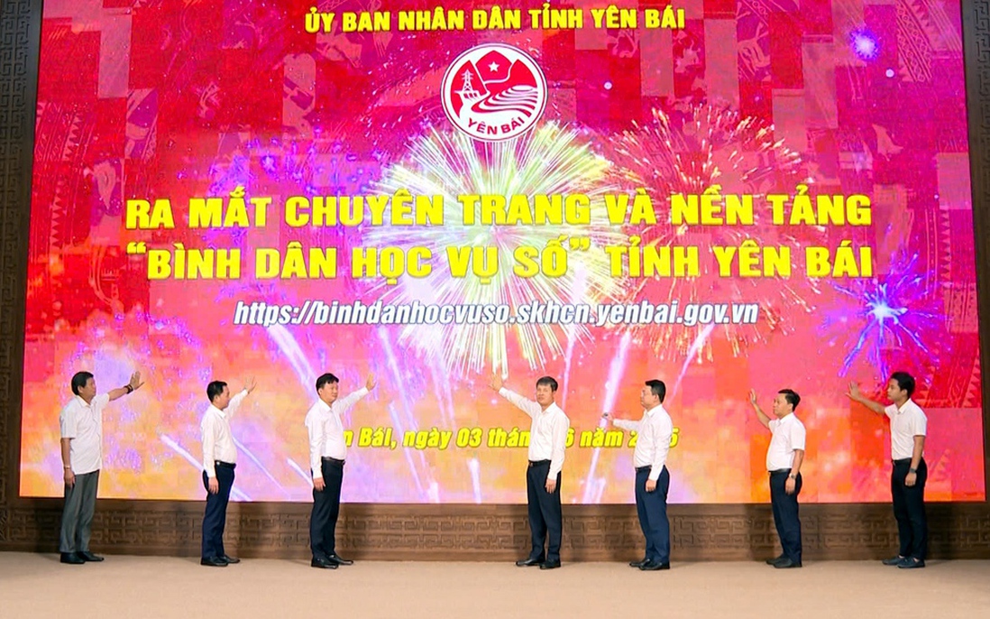 Yên Bái: Phát động Phong trào "Bình dân học vụ số" năm 2025