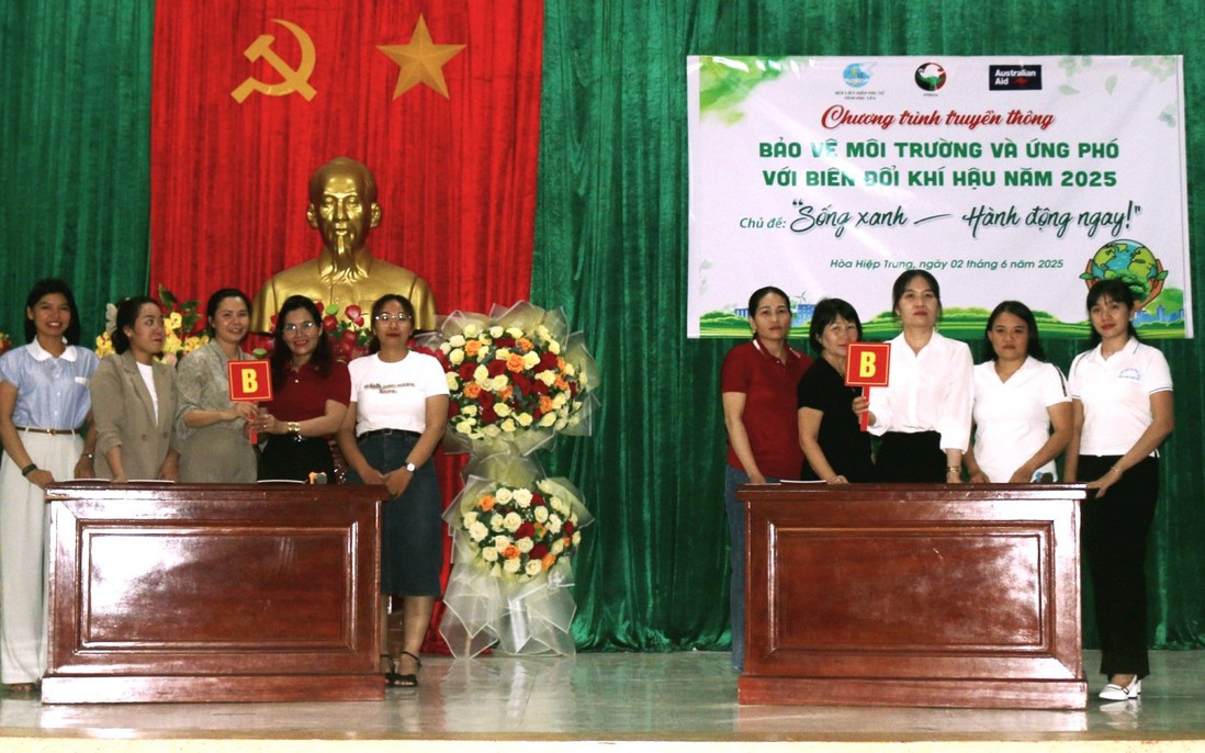 Phú Yên: Truyền thông nâng cao ý thức bảo vệ môi trường và ứng phó biến đổi khí hậu