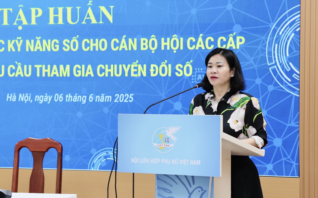 Tập huấn nâng cao năng lực kỹ năng số cho hơn 4.200 cán bộ Hội LHPN các cấp