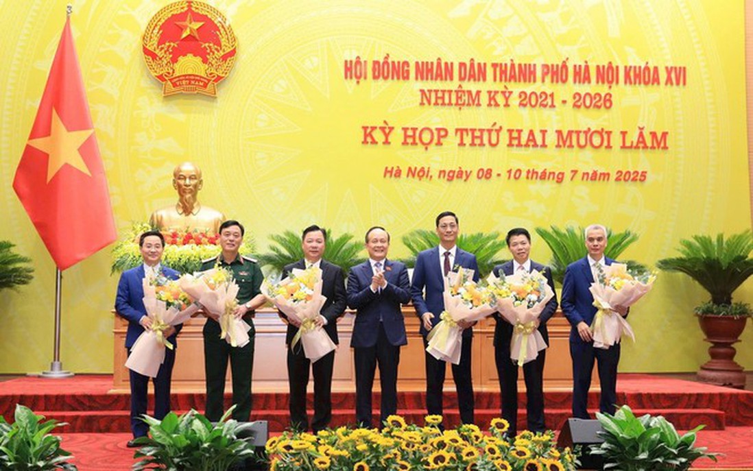 Bầu bổ sung 4 Ủy viên Ủy ban Nhân dân thành phố Hà Nội nhiệm kỳ 2021-2026