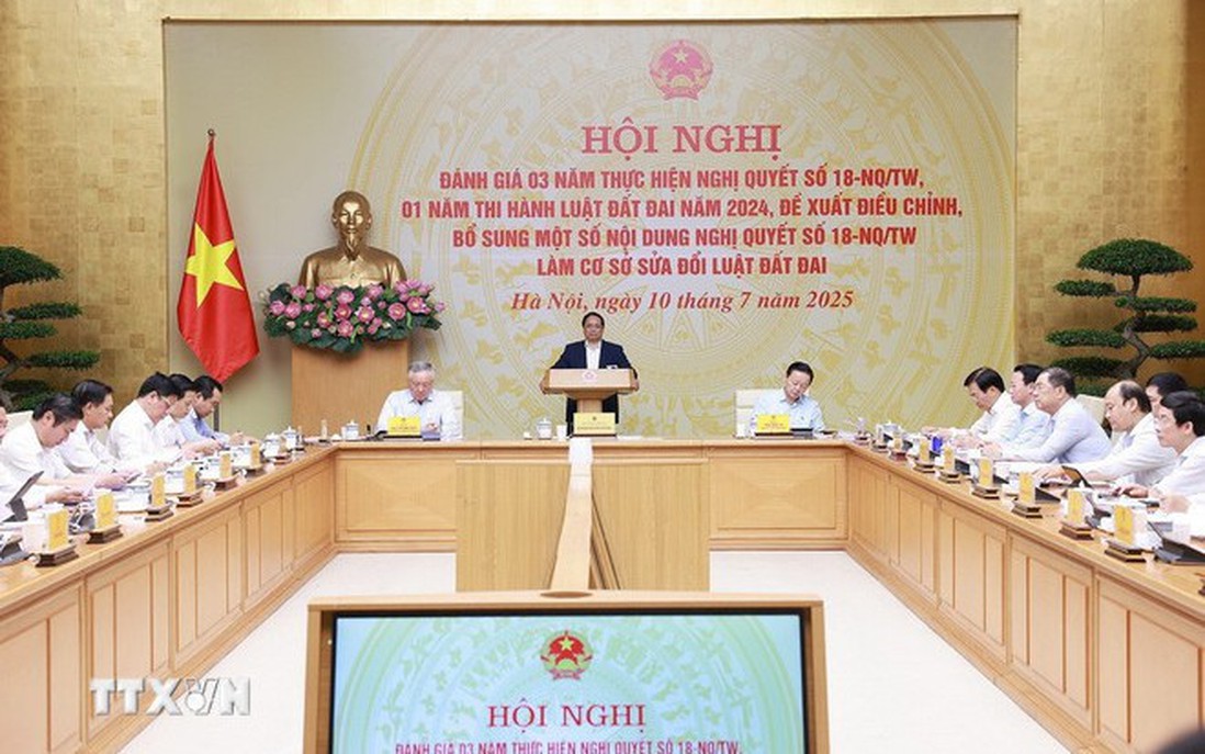 Thủ tướng: Nghiên cứu đề xuất điều chỉnh, bổ sung chính sách về đất đai