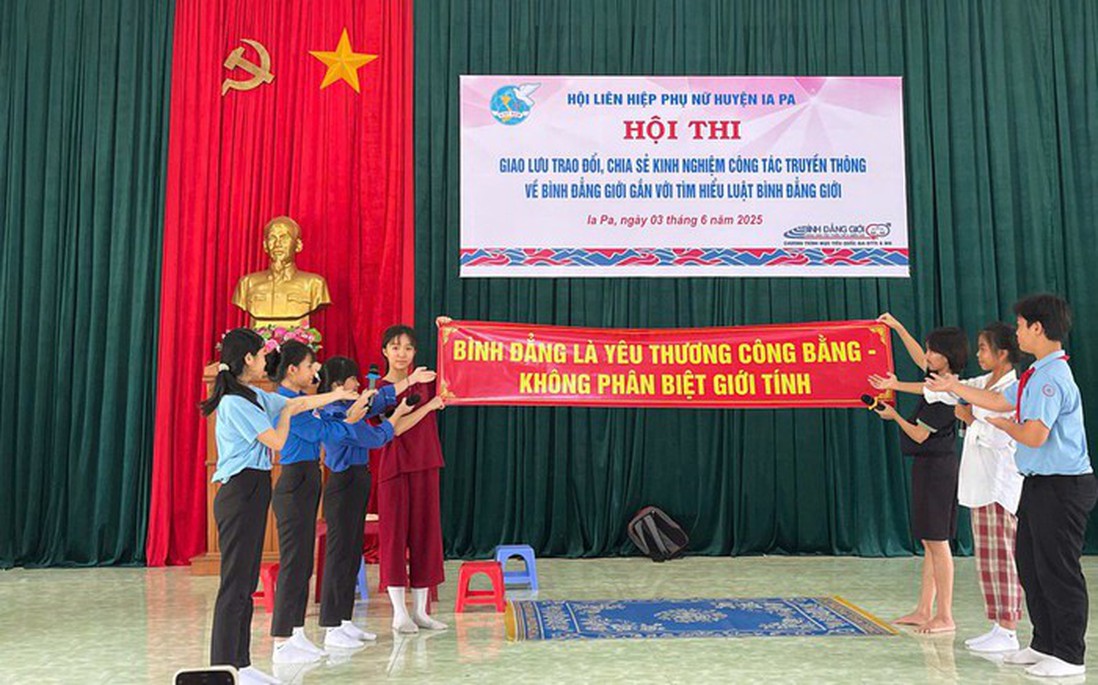 Phụ nữ và trẻ em gái Gia Lai: Nâng cao nhận thức bình đẳng giới, vươn lên làm chủ
