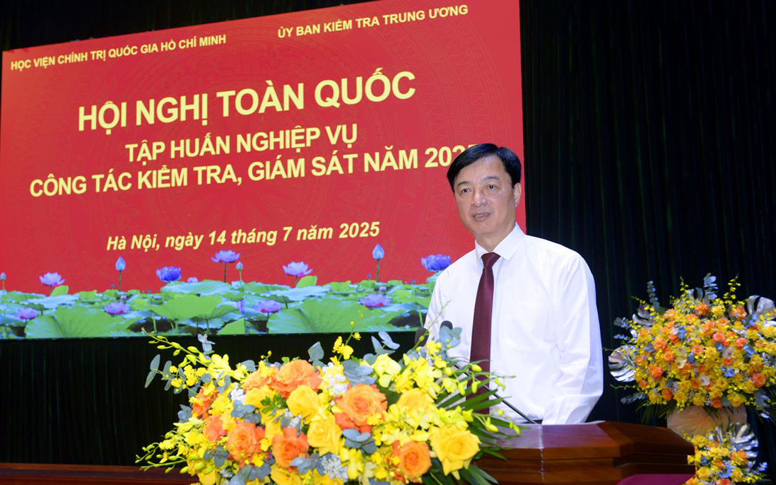 Hội nghị toàn quốc tập huấn nghiệp vụ công tác kiểm tra, giám sát năm 2025