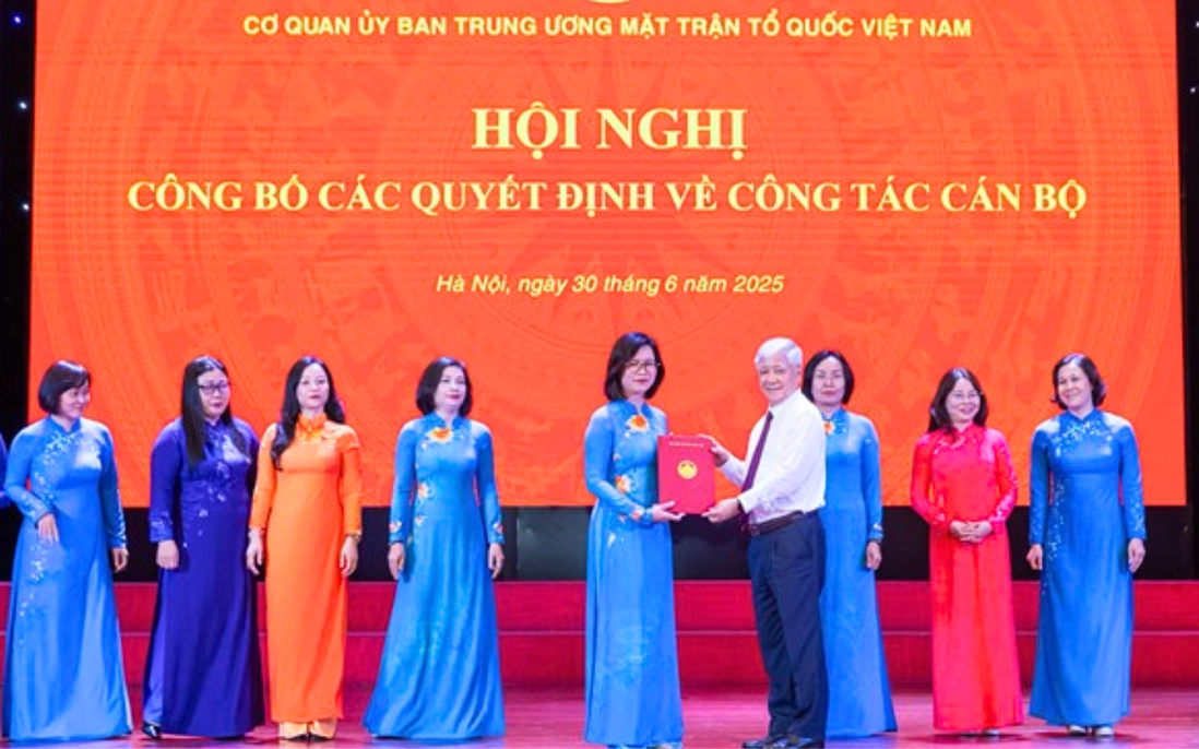 Toàn văn Quyết định của Ban Thường trực Ủy ban Trung ương MTTQ Việt Nam về chức năng, nhiệm vụ của Ban Công tác Phụ nữ
