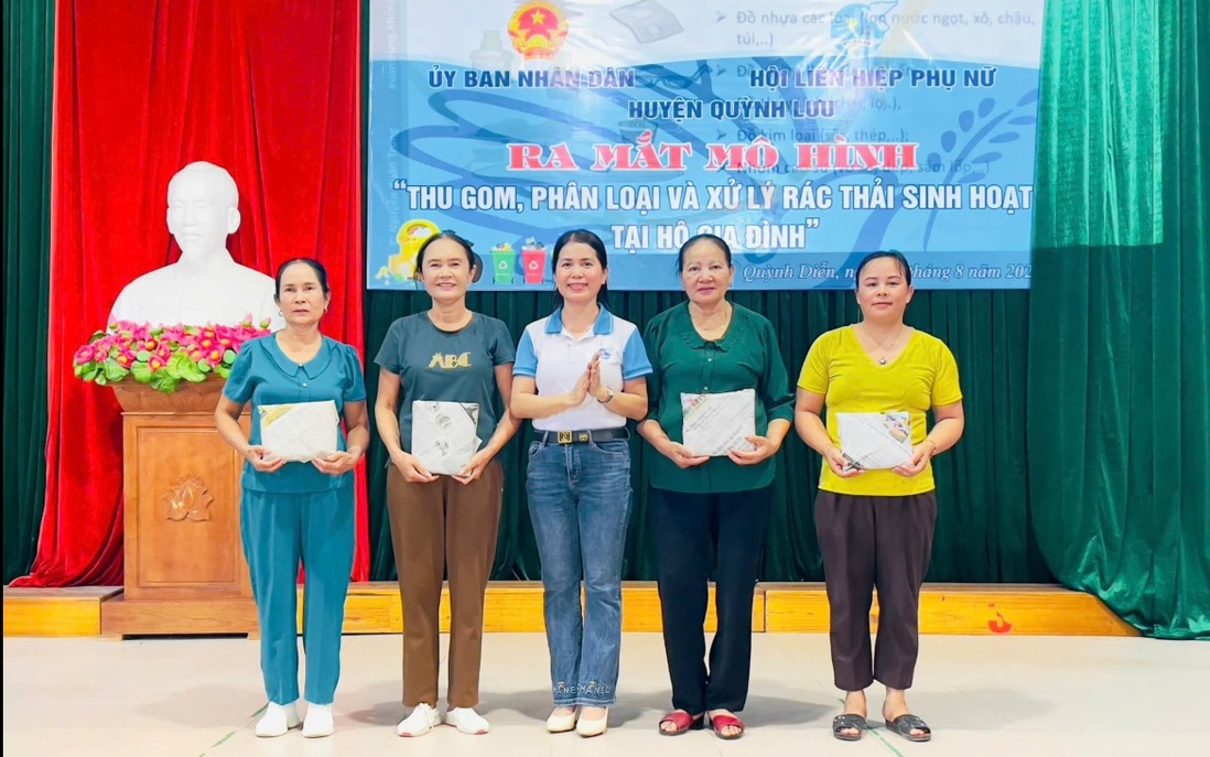 Phụ nữ Nghệ An phát huy vai trò nòng cốt trong xây dựng nông thôn mới