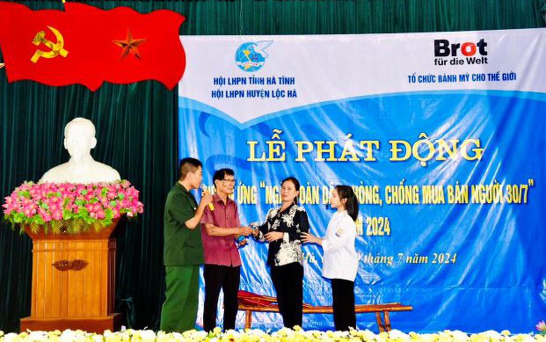 Vai trò nòng cốt của Hội LHPN Hà Tĩnh trong công tác phòng chống mua bán người