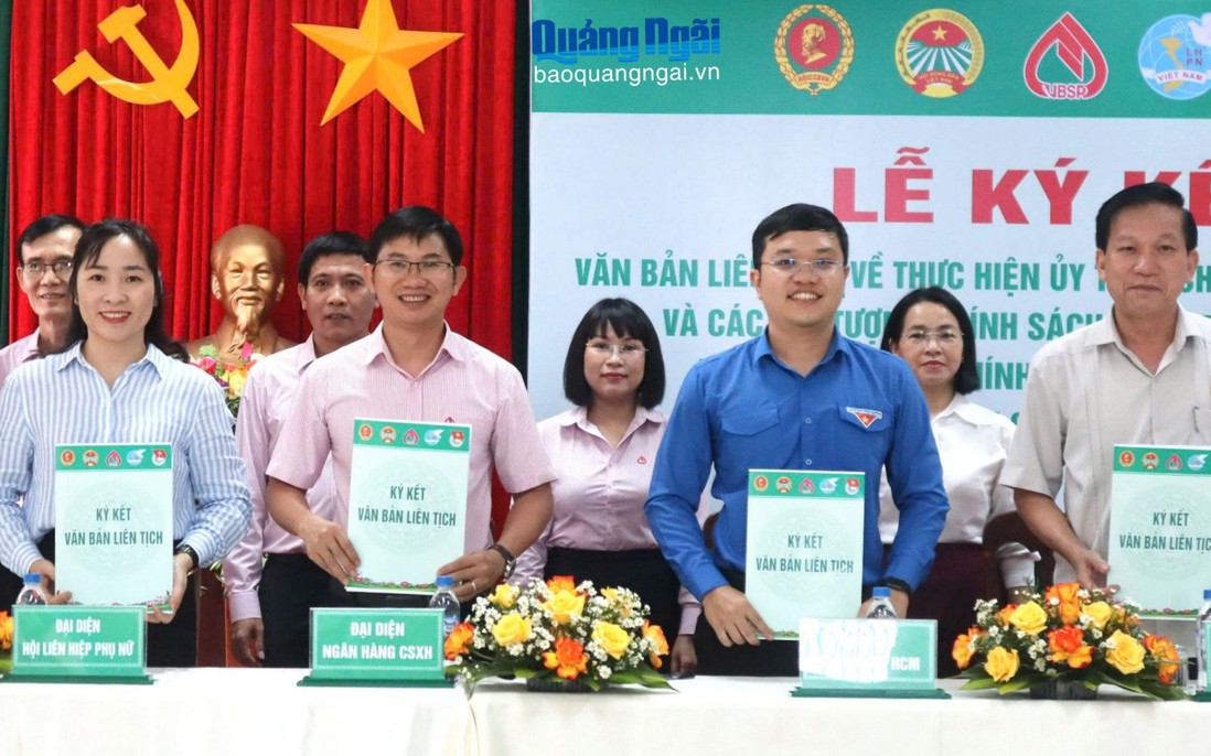 Quảng Ngãi: Phối hợp quản lý tốt nguồn vốn vay ủy thác