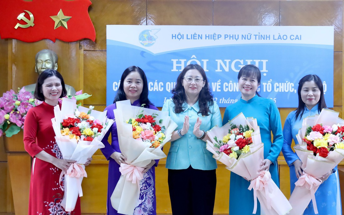 Bà Đinh Minh Hà giữ chức Chủ tịch Hội LHPN tỉnh Lào Cai