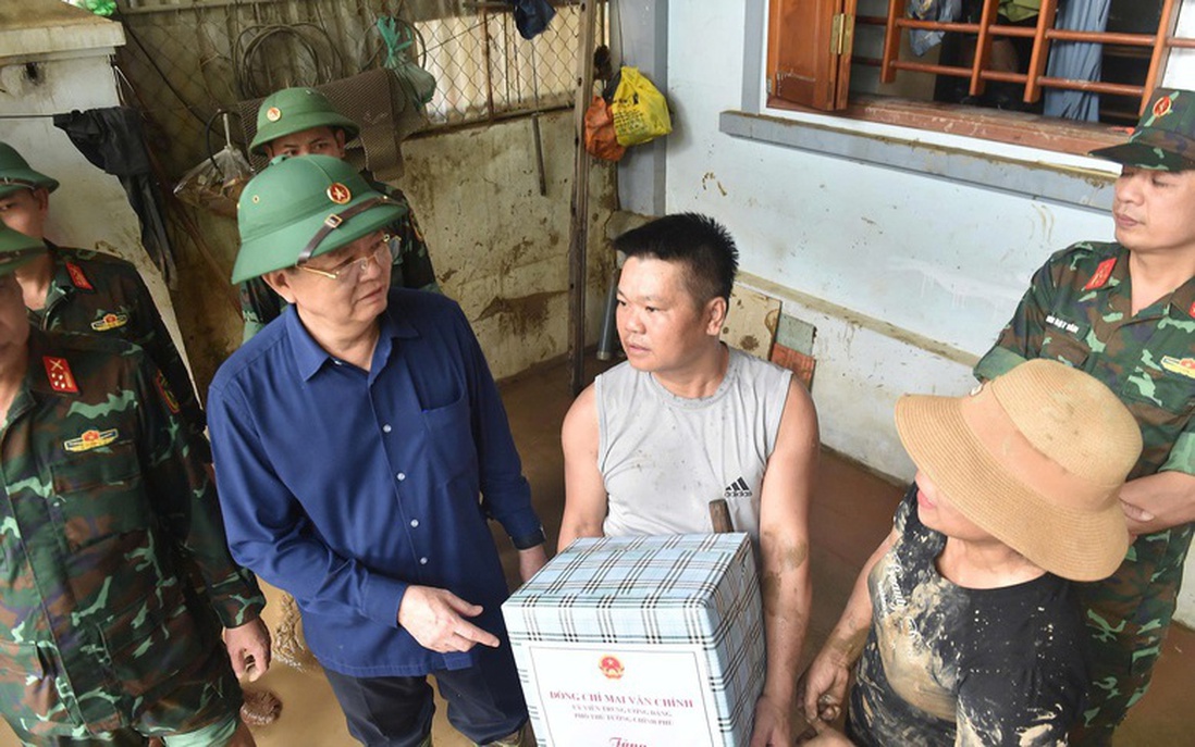 Tỉnh Nghệ An dành ưu tiên cao nhất hỗ trợ người dân vùng ngập lụt