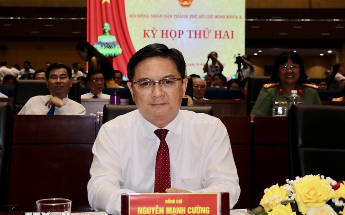 Ông Nguyễn Mạnh Cường được bầu giữ chức Phó Chủ tịch UBND TPHCM