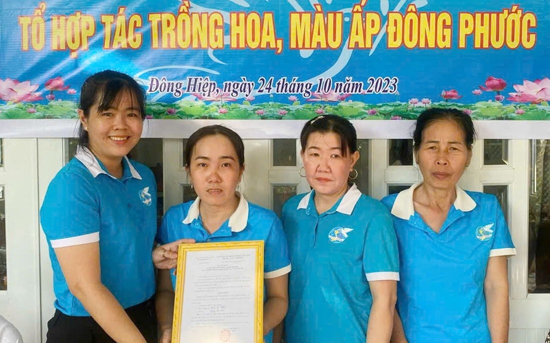 Nhà sạch, thôn xóm đẹp của xã Đông Hiệp