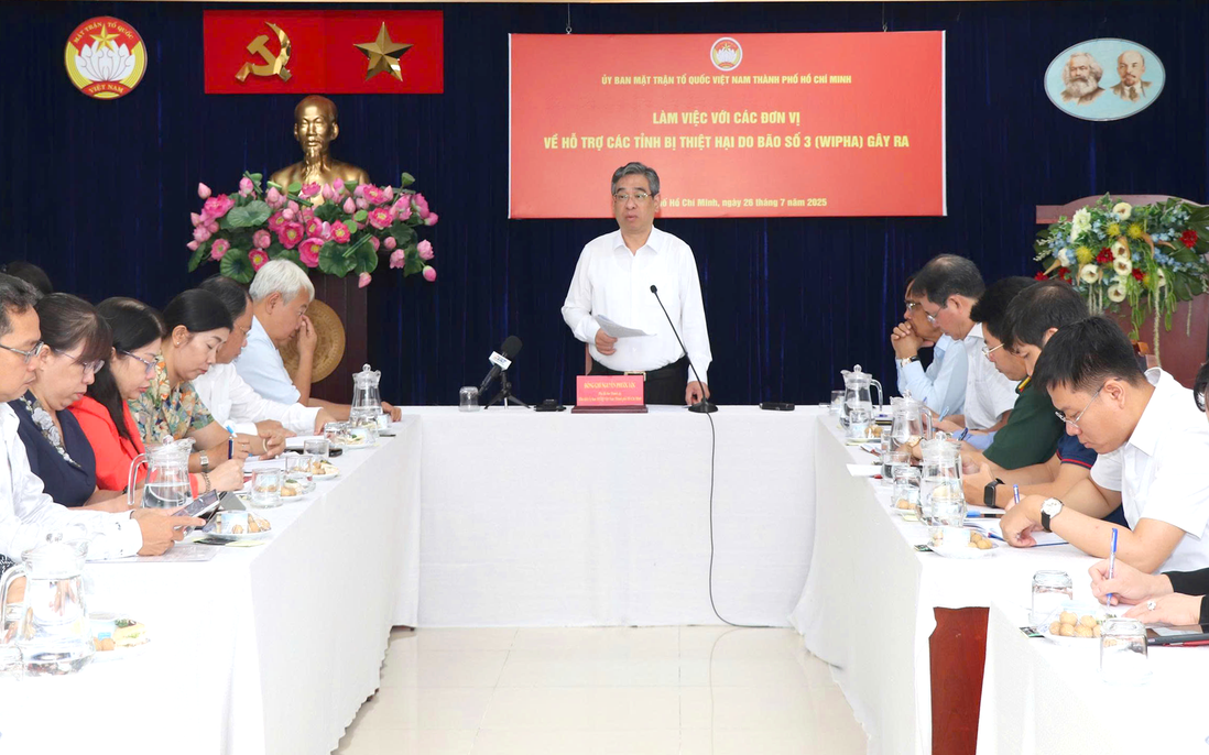 TPHCM chung tay hỗ trợ các tỉnh chịu thiệt hại do bão số 3