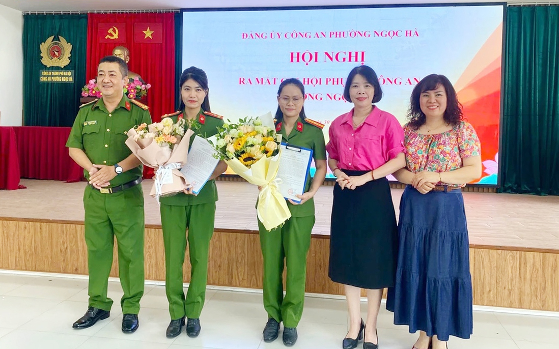 Hà Nội: Ra mắt Chi hội Phụ nữ Công an phường Ngọc Hà