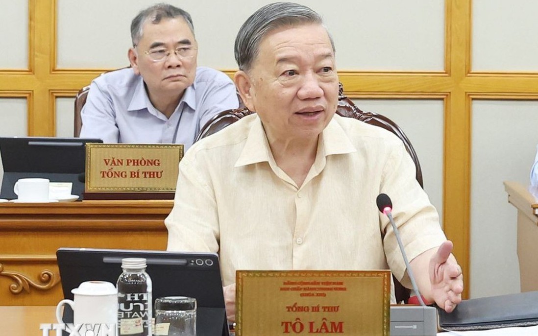 Tổng Bí thư Tô Lâm: Kịp thời tháo gỡ khó khăn, vướng mắc khi vận hành bộ máy mới
