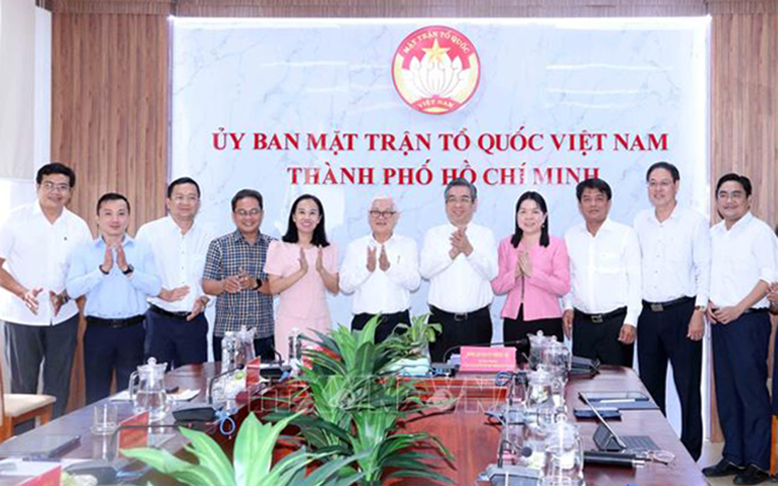 TPHCM: Tăng cường phối hợp giữa Mặt trận Tổ quốc và các đoàn thể chính trị - xã hội