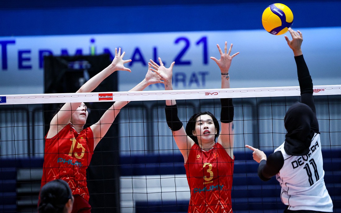 ĐT bóng chuyền nữ Việt Nam đánh bại Indonesia ở trận ra quân SEA V.League