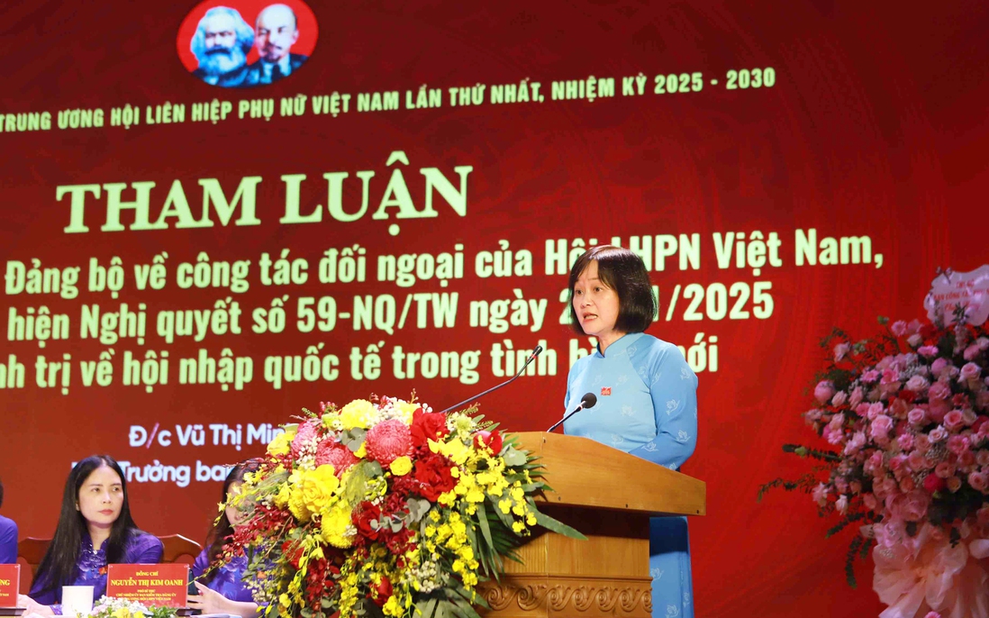 Xây dựng hệ sinh thái số hỗ trợ phụ nữ hội nhập quốc tế