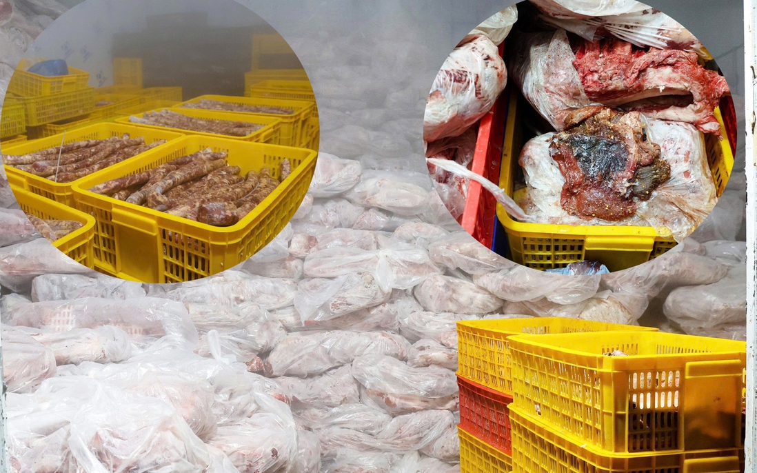 Cận cảnh kho chứa hàng chục tấn thịt bẩn đội lốt “đặc sản vùng cao” tại Phú Thọ