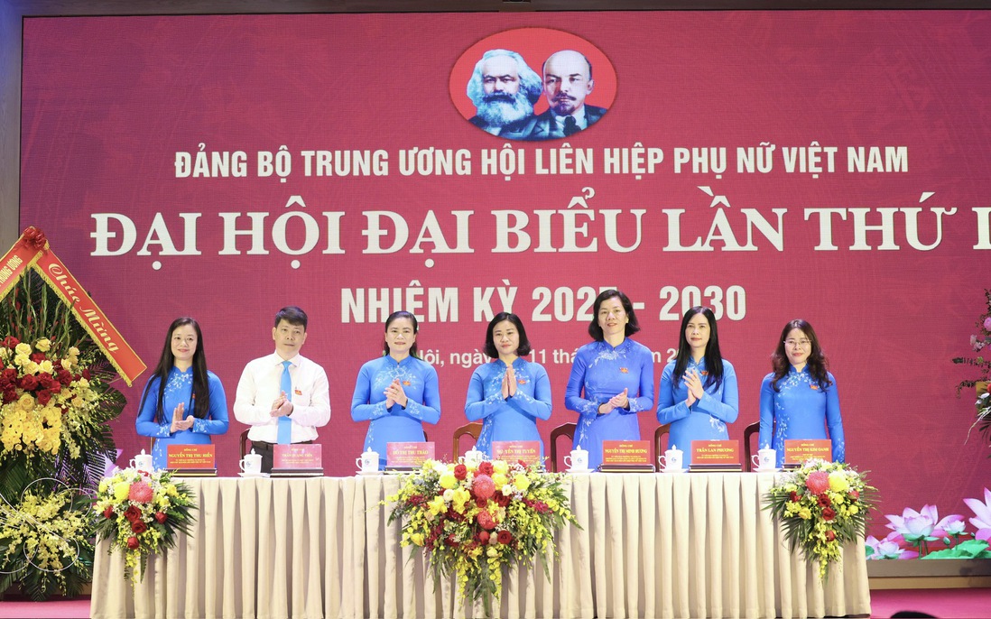 Khai mạc Đại hội Đại biểu Đảng bộ Trung ương Hội LHPN Việt Nam lần thứ I, nhiệm kỳ 2025-2030