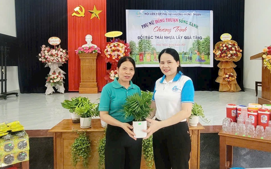 Phụ nữ Đồng Thuận "sống xanh"