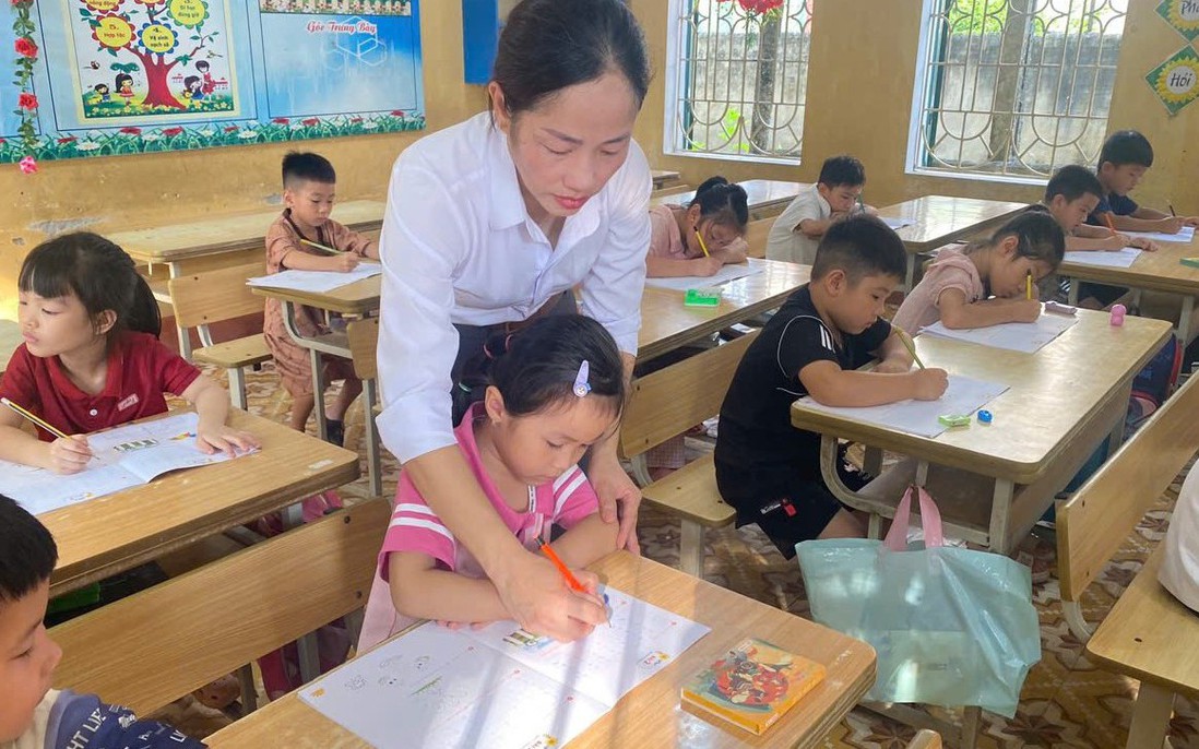 Lào Cai dạy tiếng Việt cho trẻ em dân tộc thiểu số trước khi vào lớp 1