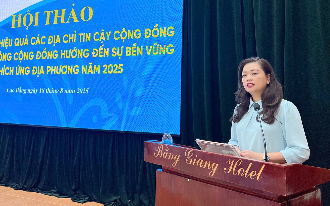 Cao Bằng: Hội thảo "Tăng cường hiệu quả các Địa chỉ tin cậy, Tổ truyền thông cộng đồng"