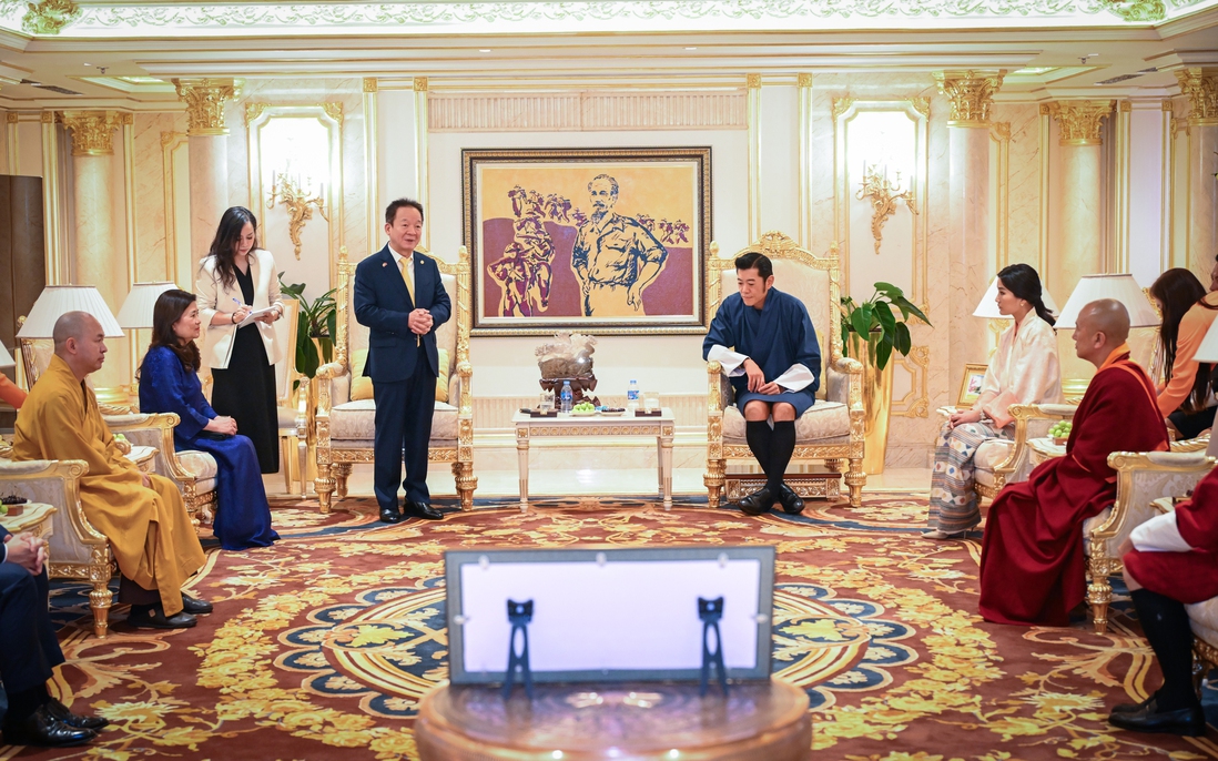 Quốc vương Bhutan và Hoàng hậu tới thăm Tập đoàn T&T Group