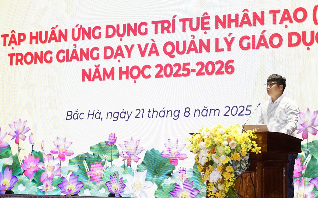 Tập huấn ứng dụng trí tuệ nhân tạo trong giảng dạy và quản lý giáo dục