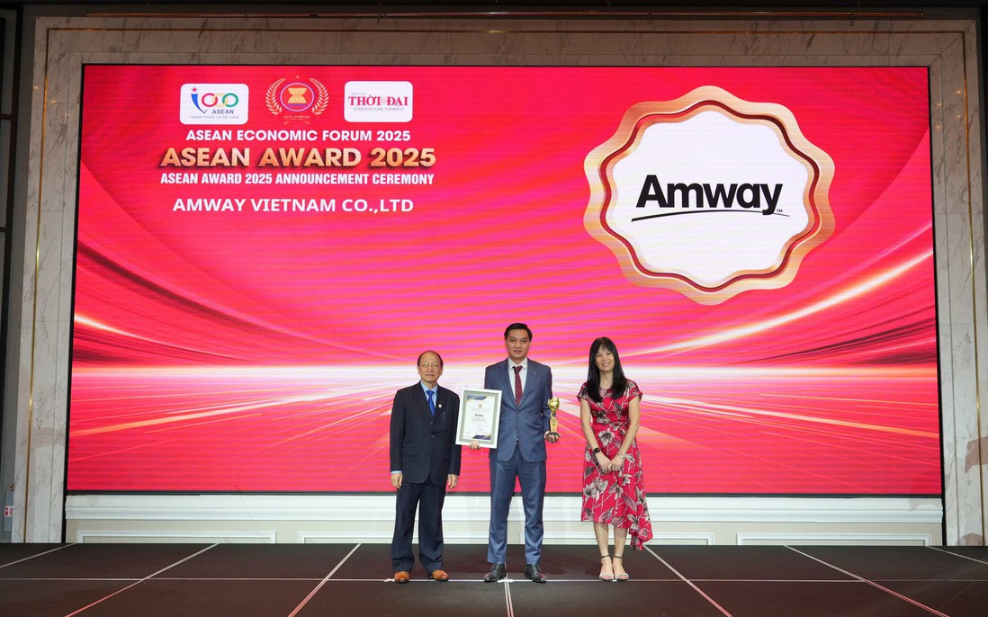 Amway Việt Nam: Khẳng định uy tín và vị thế hàng đầu trong Top 5 doanh nghiệp tiêu biểu ASEAN