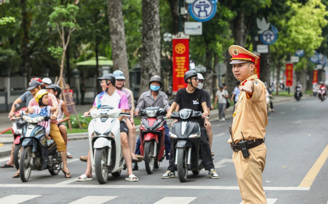 Hà Nội điều chỉnh thời gian phân luồng giao thông phục vụ diễu binh, diễu hành ngày 24/8