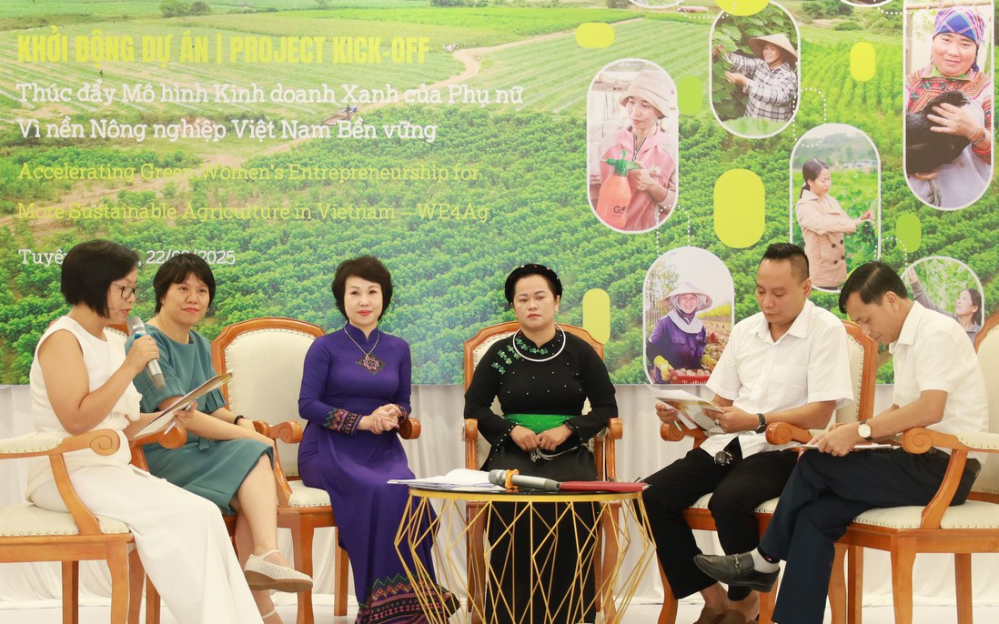 Đào tạo, nâng cao cao năng lực sản xuất nông nghiệp bền vững cho 1.500 phụ nữ tại Tuyên Quang