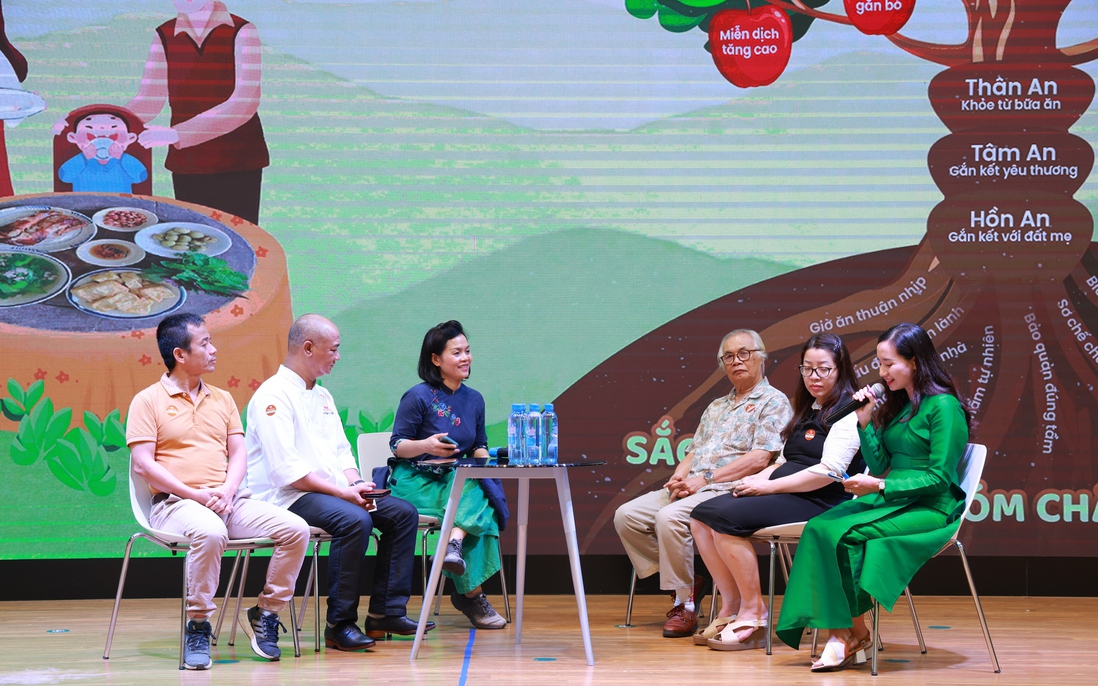 Dự án kêu gọi mọi người "Về nhà ăn cơm"