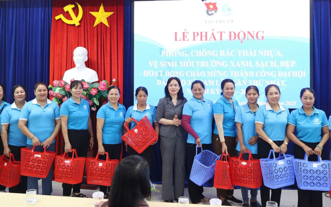 Khánh Hòa: Phát động phòng, chống rác thải nhựa ở xã Cam Lâm