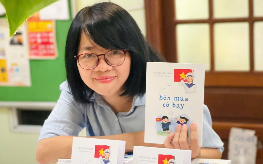 "Bốn mùa cờ bay": Hải trình Trường Sa của Huỳnh Mai Liên