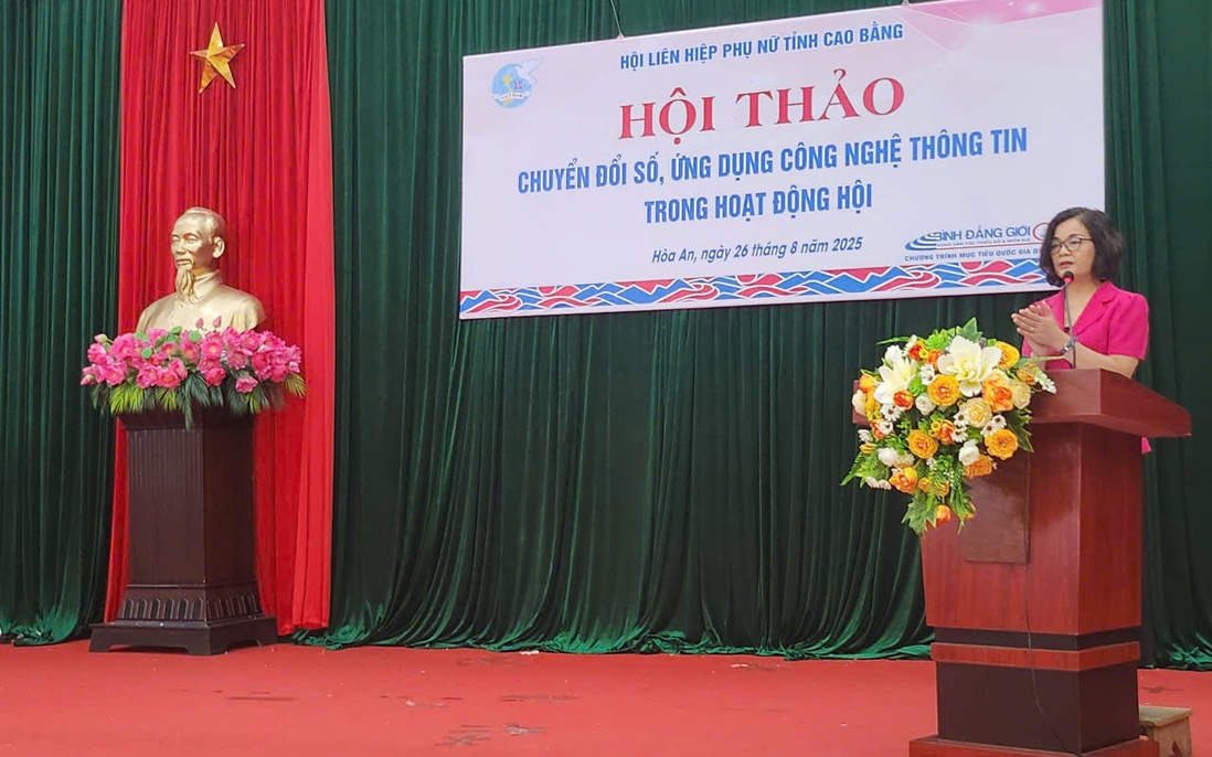 Cao Bằng: Hội thảo "Chuyển đổi số và ứng dụng công nghệ thông tin trong hoạt động Hội"