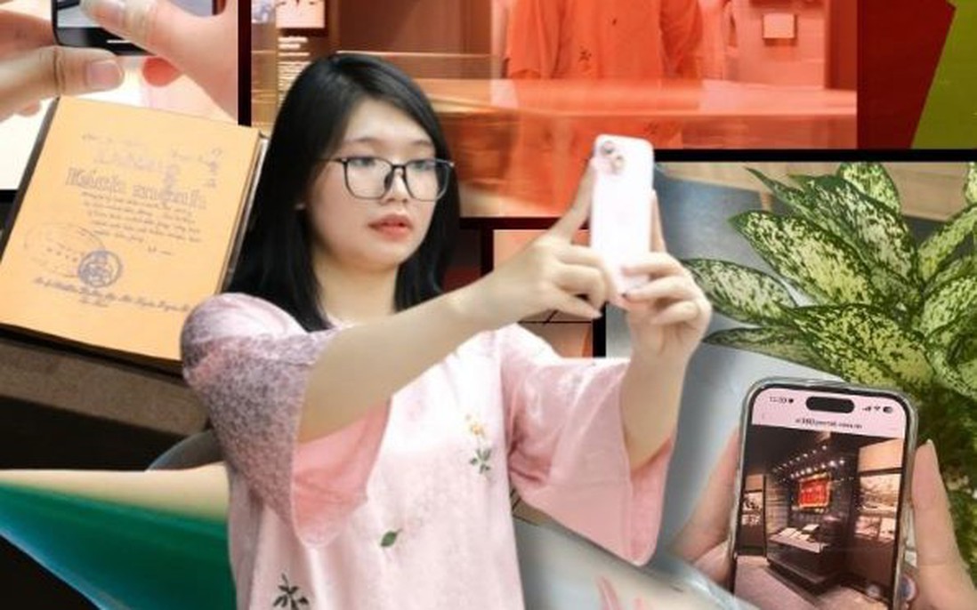 Trải nghiệm không gian sáng tạo tại triển lãm "80 năm rạng rỡ non sông - Con đường Độc lập"