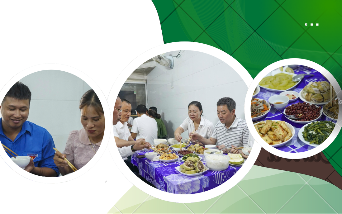 Ấm áp bữa cơm của cán bộ xã vùng cao sau sáp nhập địa giới hành chính