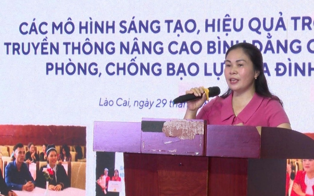 Giao lưu các mô hình truyền thông bình đẳng giới và phòng, chống bạo lực gia đình