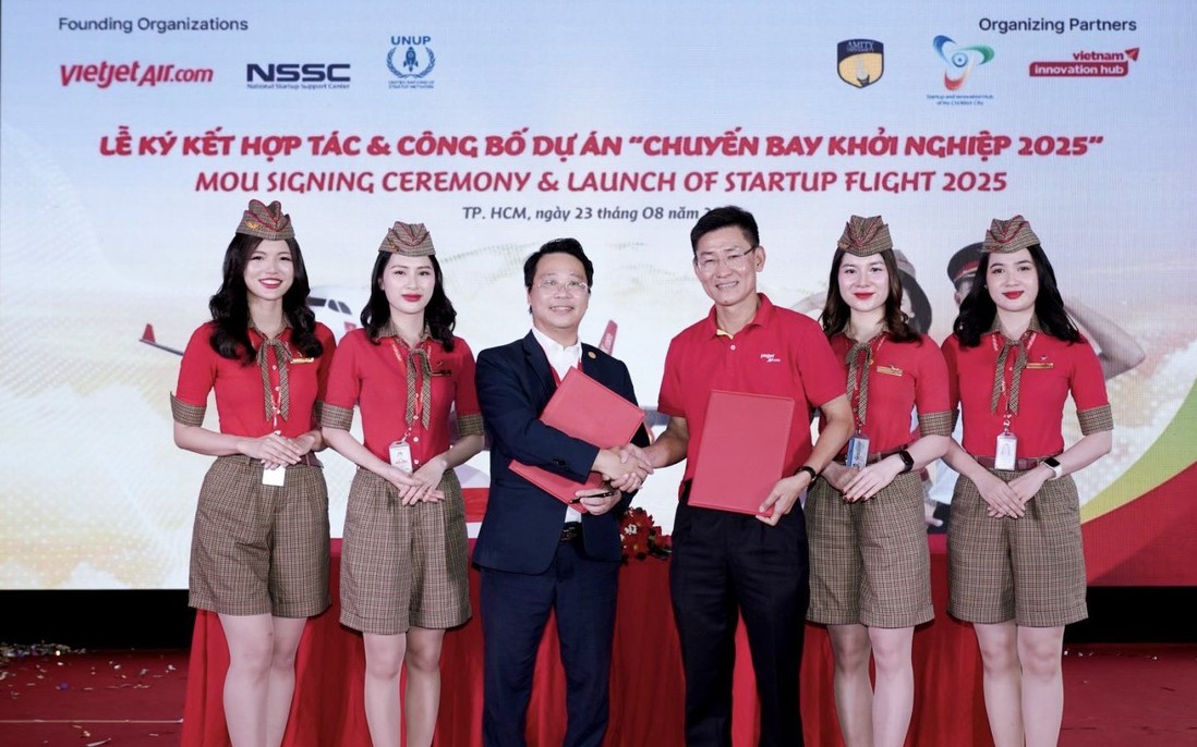 Vietjet đồng sáng lập "chuyến bay Khởi nghiệp", sáng kiến thúc đẩy đổi mới sáng tạo Việt Nam - Ấn Độ