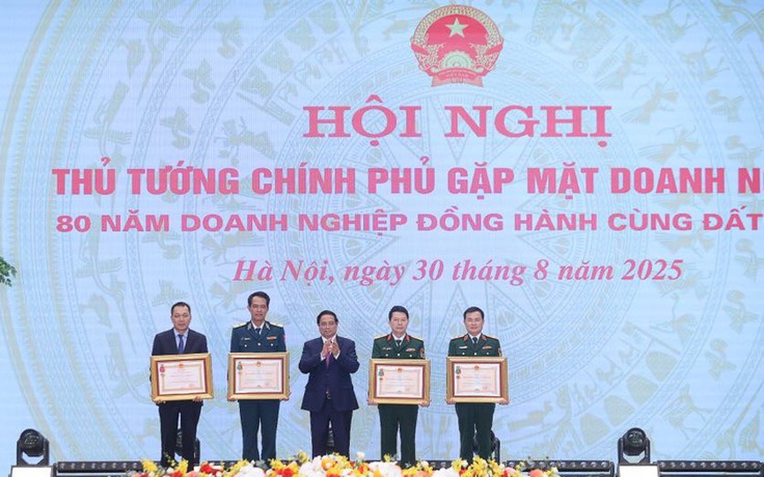 Thủ tướng gửi 3 thông điệp quan trọng sau 80 năm doanh nghiệp đồng hành cùng đất nước