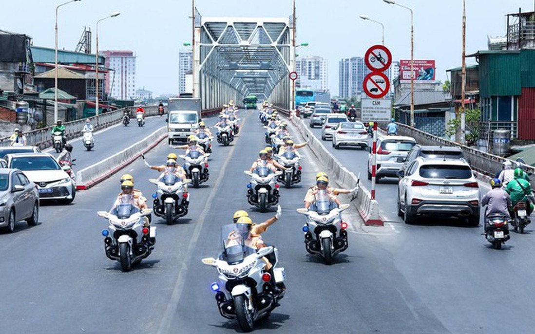 Chi tiết phân luồng giao thông, phục vụ Lễ diễu binh, diễu hành ngày 2/9
