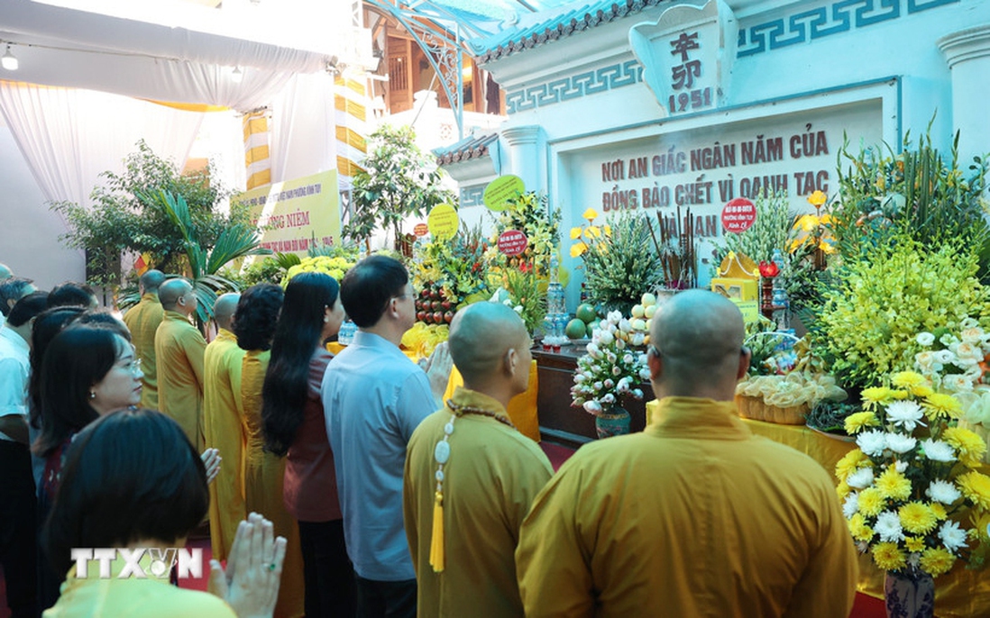 Hà Nội tưởng niệm đồng bào chết vì oanh tạc, nạn đói 1944-1945