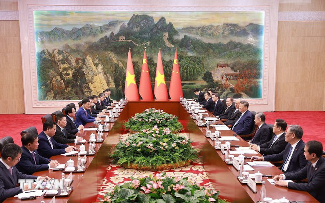 Việt Nam-Trung Quốc mạnh mẽ thúc đẩy quan hệ theo định hướng 6 hơn