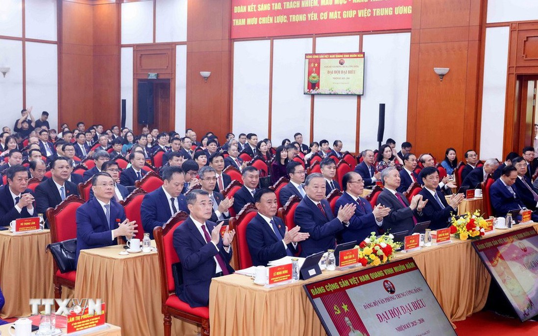 Đại hội đại biểu Đảng bộ Văn phòng Trung ương Đảng nhiệm kỳ 2025-2030
