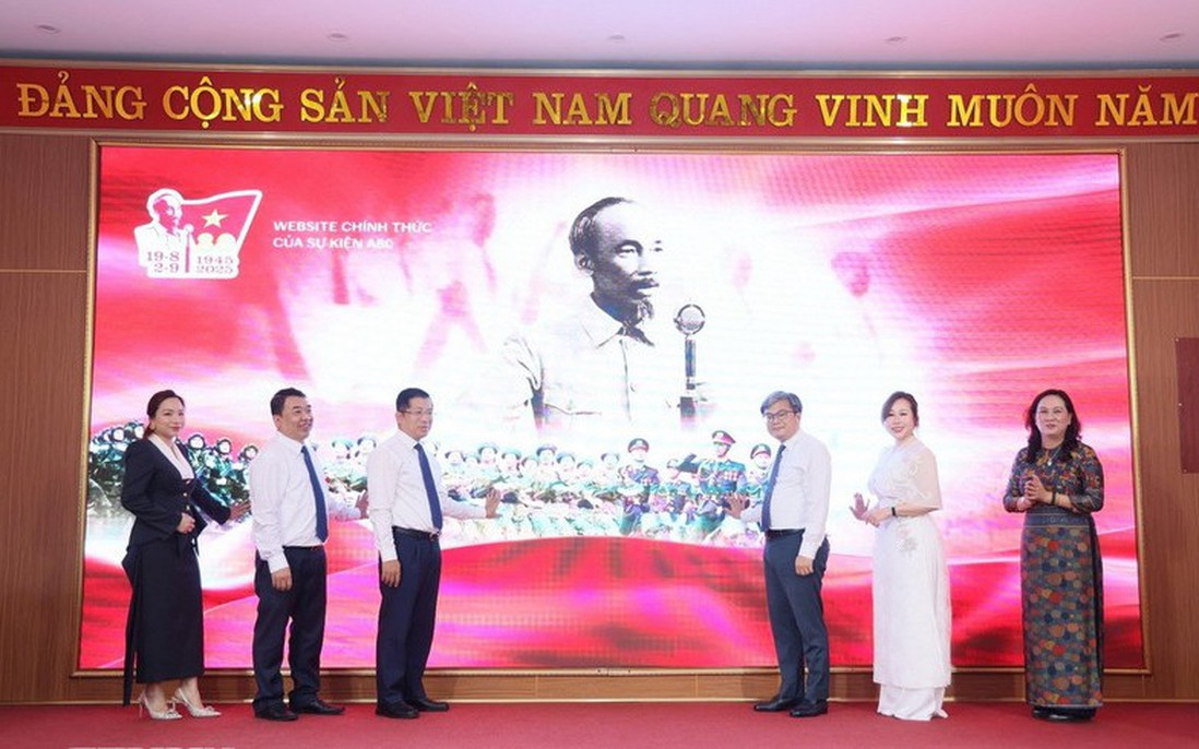 Hà Nội ra mắt nền tảng số "A80 - Tự hào Việt Nam" chào mừng 80 năm Quốc khánh