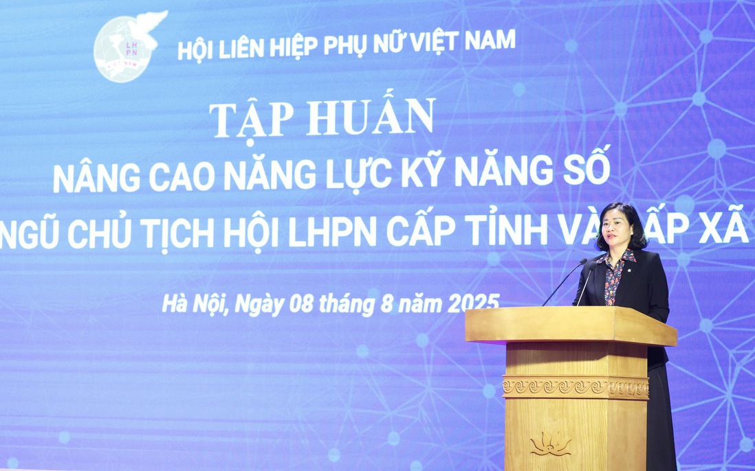 Tập huấn Nâng cao năng lực kỹ năng số cho hơn 3.300 Chủ tịch Hội LHPN cấp tỉnh, cấp xã