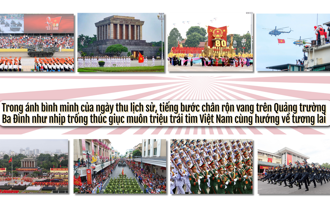 Đi trong ánh bình minh rạng ngời của Tổ quốc