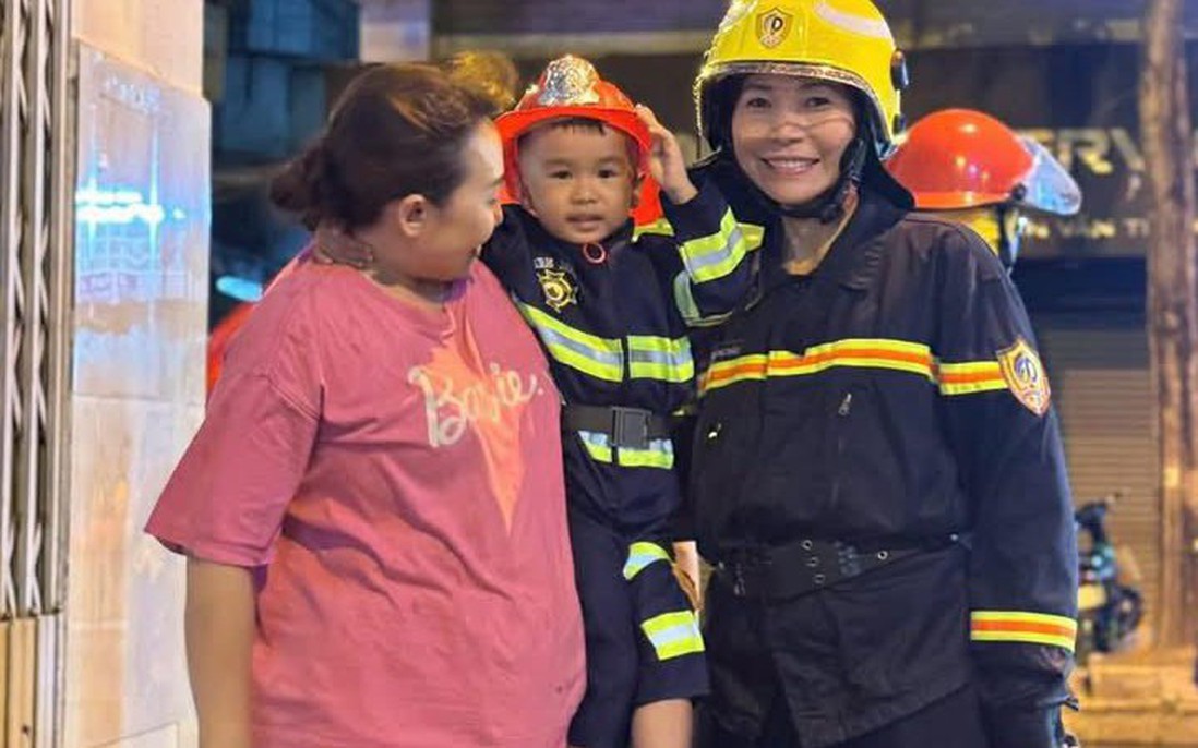 Điều ít biết về nữ chiến sĩ quả cảm trong đội Công an phòng cháy, chữa cháy ở TPHCM