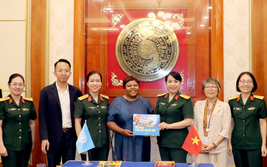 Ban Phụ nữ Quân đội tăng cường phối hợp với UN Women
