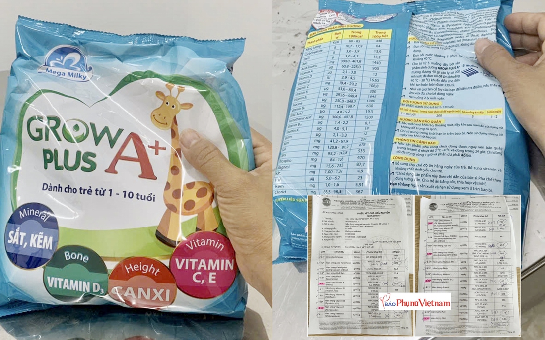 Phú Thọ: Nghi vấn sữa kém chất lượng tại Trường mầm non Thịnh Lang
